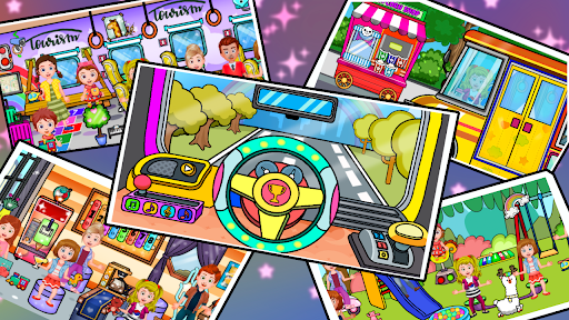 My Family Town School Bus apk download latest version  0.5 list_