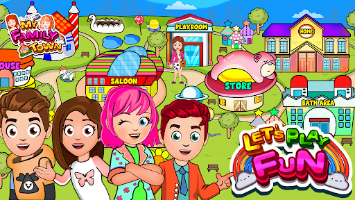 My Family Town Let＇s Play Fun mod apk unlocked everything  0.1 list_