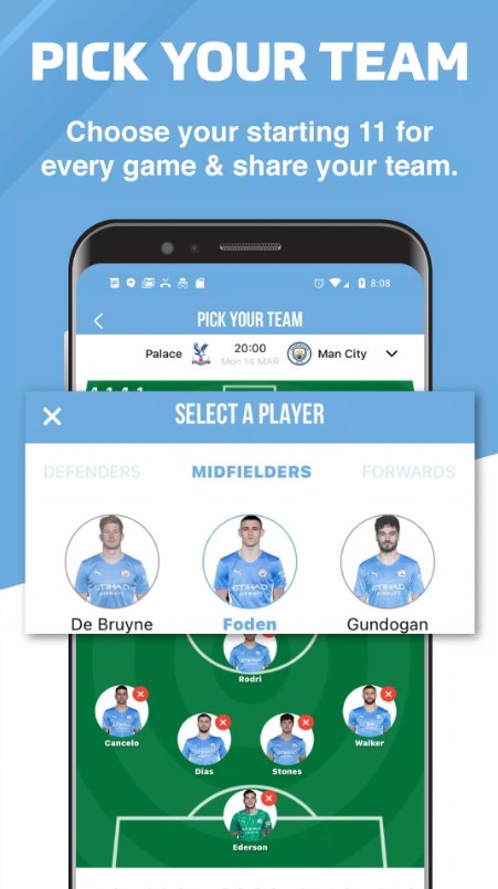 ManCityzens app for android download  6.5 list_