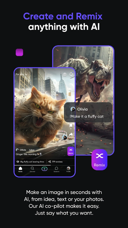 Remix AI Image Generator Mod Apk 3.294.0 Premium Unlocked  3.294.0 list_2