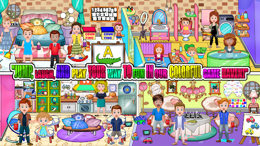 My Family Town Let＇s Play Fun mod apk unlocked everything  0.1 list_