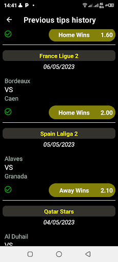 Football Tips VIP Tips apk free download latest version  1.4 list_