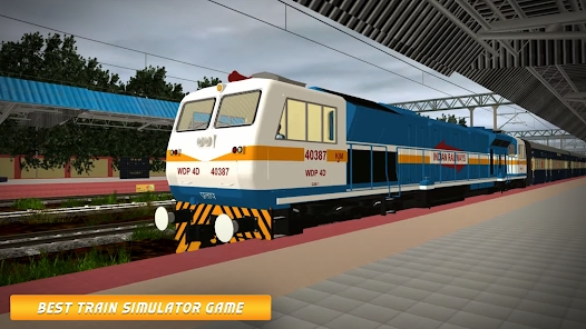 Ind Train Sim mod apk Unlimited Money picture 1