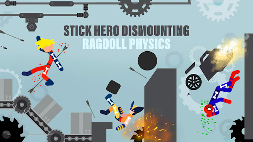 Stick Dismounting Real Physic apk download latest version  1.3.8 list_3