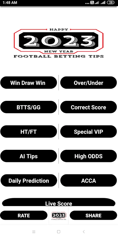 2023 Football Betting Tips Apk Free Download picture 1