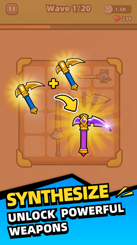 Weapon Master Backpack Battle Apk Download for Android picture 1