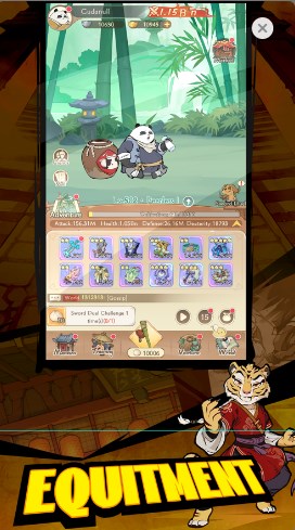 legend of panda mod apk unlimited money and gems picture 1