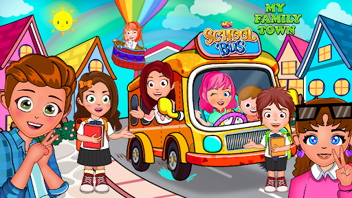 My Family Town School Bus apk download latest version  0.5 list_