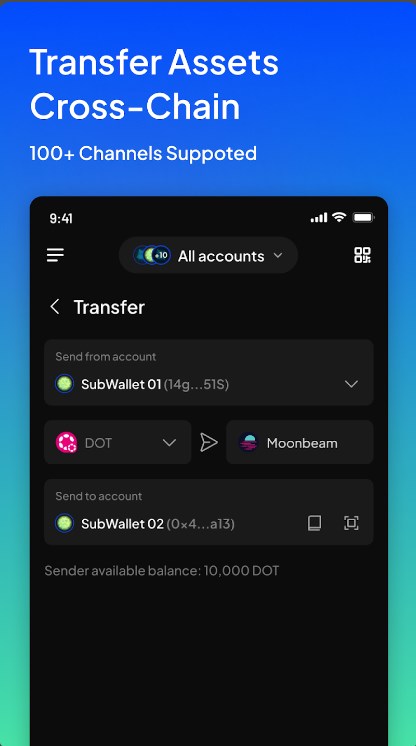 SubWallet Polkadot Wallet app latest version  5.8.7 list_1