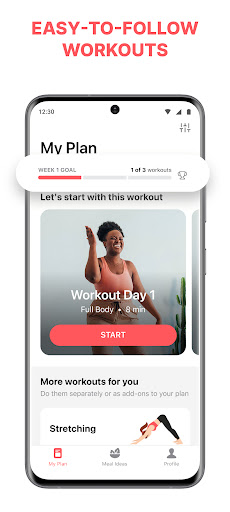 Organic Fit Workout Planner mod apk latest version  3.0.4 list_