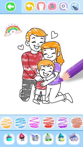 Family Love Coloring Book apk download latest version picture 1