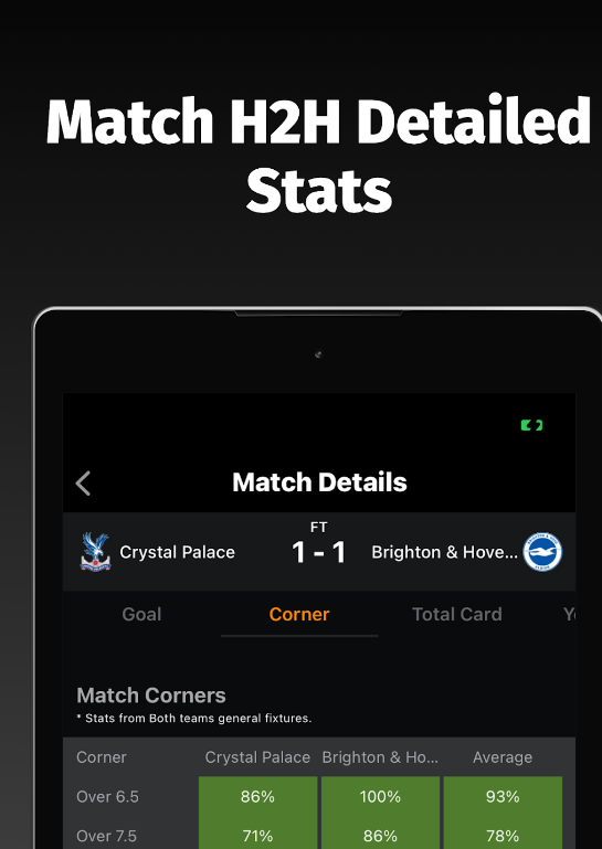 FVStats Football Statistics App Download 2024  2.0.24 list_