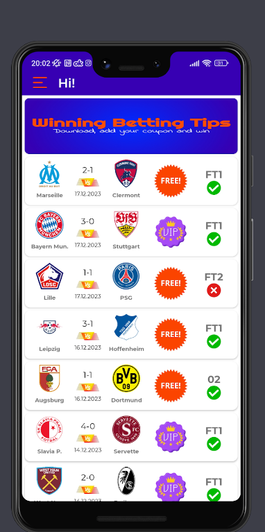 Winning Betting Tips App Download Latest Version  2.2 list_