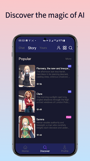 Chatstory.AI AI Companions app free download for android  1.0.13 list_5