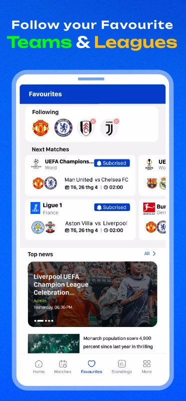 Today Match app for android download  3.0.4 list_