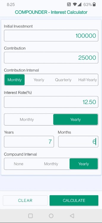 Compound Interest Calculator apk latest version  4.1 list_2