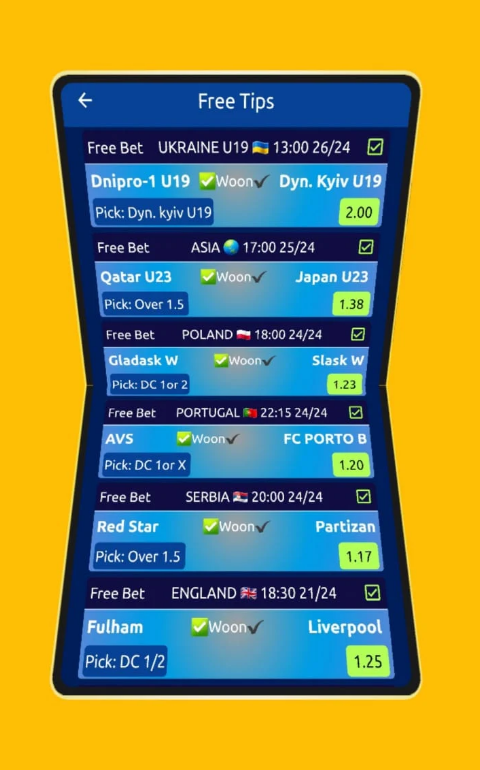 Elrabat Sportafe Daily Bets App Download for Android picture 1