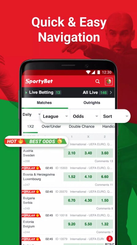 SportyBet Sports Betting apk latest version  1.21.91 list_