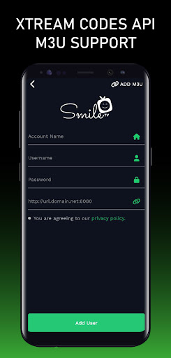 SmileTv Xtream IPTV Player App Download for Android  1.0.0 list_