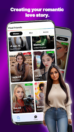 HotChat Ai Mod Apk 1.8.0 Premium Unlocked No Ads  1.8.0 list_