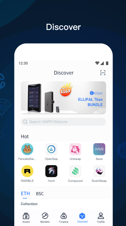 ELLIPAL Crypto Bitcoin Wallet app for android download  3.12.1 list_