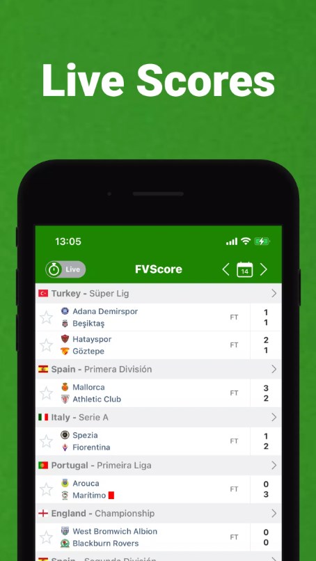 FvScore app for android download  1.16 list_