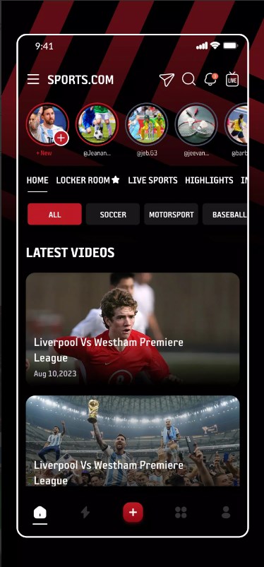 Sports.com Apk Free Download for Android  1.1.7 list_