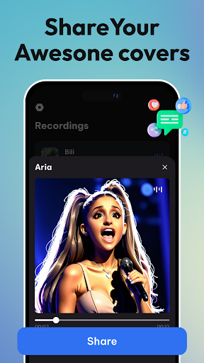 AI Voice Changer & Song Cover mod apk premium unlocked  1.1.2 list_1