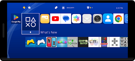 PS4 Launcher Simulator Pro apk obb free download picture 1