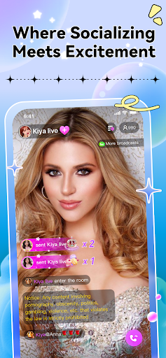 Kiya Live mod apk unlimited coins latest version  1.0.4 list_2