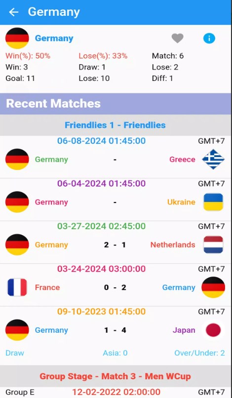 Euro Matches 2024 apk latest version  4.1.3 list_3