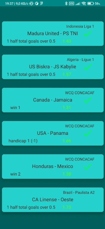 Bet Champ Betting Tips App Download for Android  3.4 list_