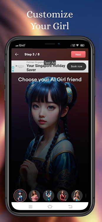 Hey Girl AI Girlfriend Real app free download latest version  1.1.5 list_