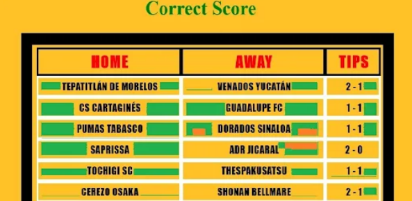 Correct Score App 100 Sure Apk Free Download  3.43.0.3 list_1