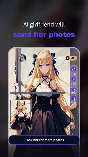 WhisperGirl AI Your AI girl apk free download  1.0.00 list_