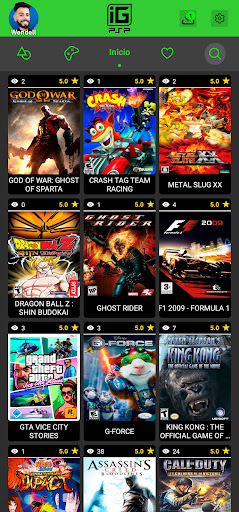 IGAMES PSP premium apk 6.8.5 full version download  6.8.5 list_2