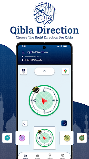 Qibla Direction & Prayer Times apk free download  1.0.6 list_2