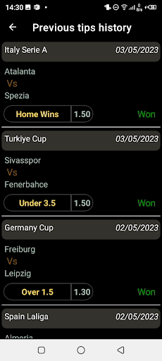 2+ ODDS Daily Tips apk latest version download  1.2 list_