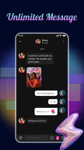 Qutiee Talk with friends App Free Download for Android  1.0.4 list_1