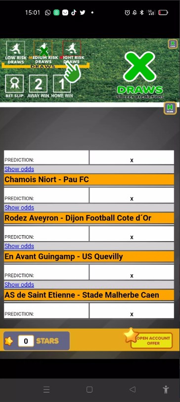 Draw Football Predictions apk latest version  1.0.4.2 list_