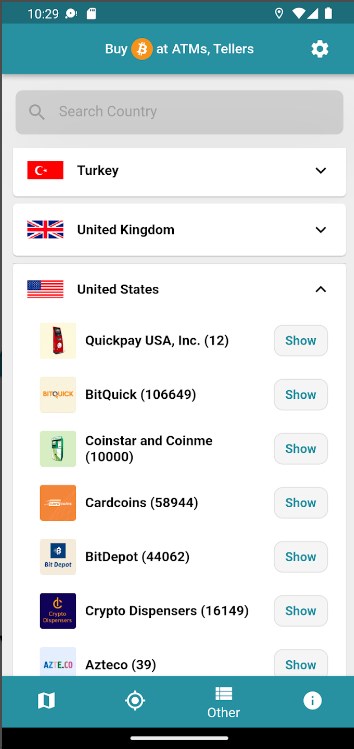 Bitcoin ATM Map app for android download  4.0.4 list_4