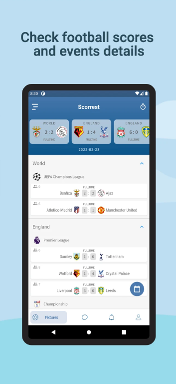 Scorrest Scores & Predictions App Download 2024  9.0.1 list_