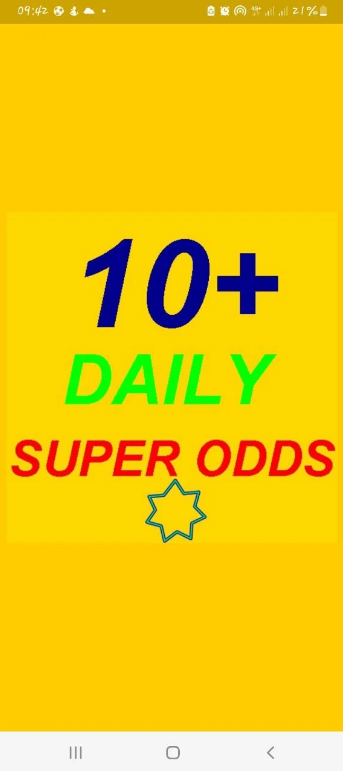 10+ Daily Super Odds Free App Download for Android  9.8 list_