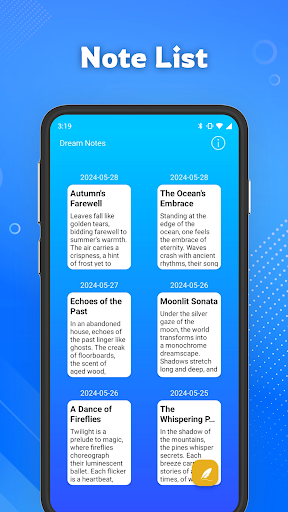 Dream Notes Notebook app free download for android  1.0.9 list_2