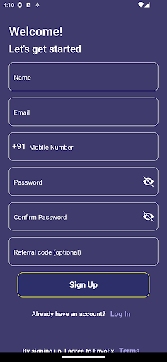 Envoex App Download for Android  1.0.0 list_