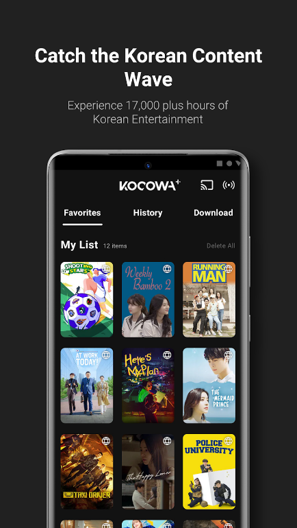 KOCOWA+ Mod Apk 3.2.12 Premium Unlocked Latest Version  3.2.12 list_