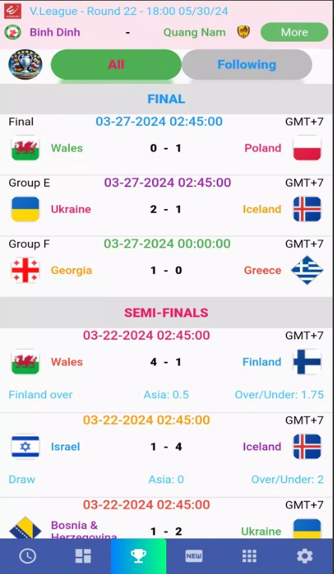 Euro Matches 2024 apk latest version  4.1.3 list_2