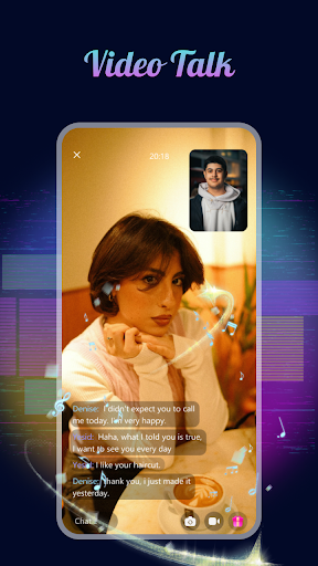 Qutiee Talk with friends App Free Download for Android  1.0.4 list_