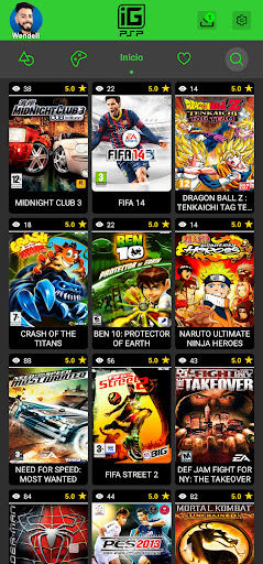 IGAMES PSP premium apk 6.8.5 full version download  6.8.5 list_