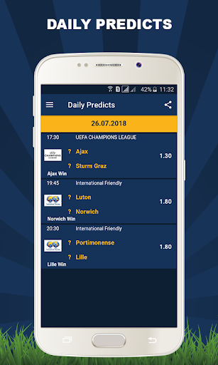 Bet Predict App Download for Android  4.0.1 list_